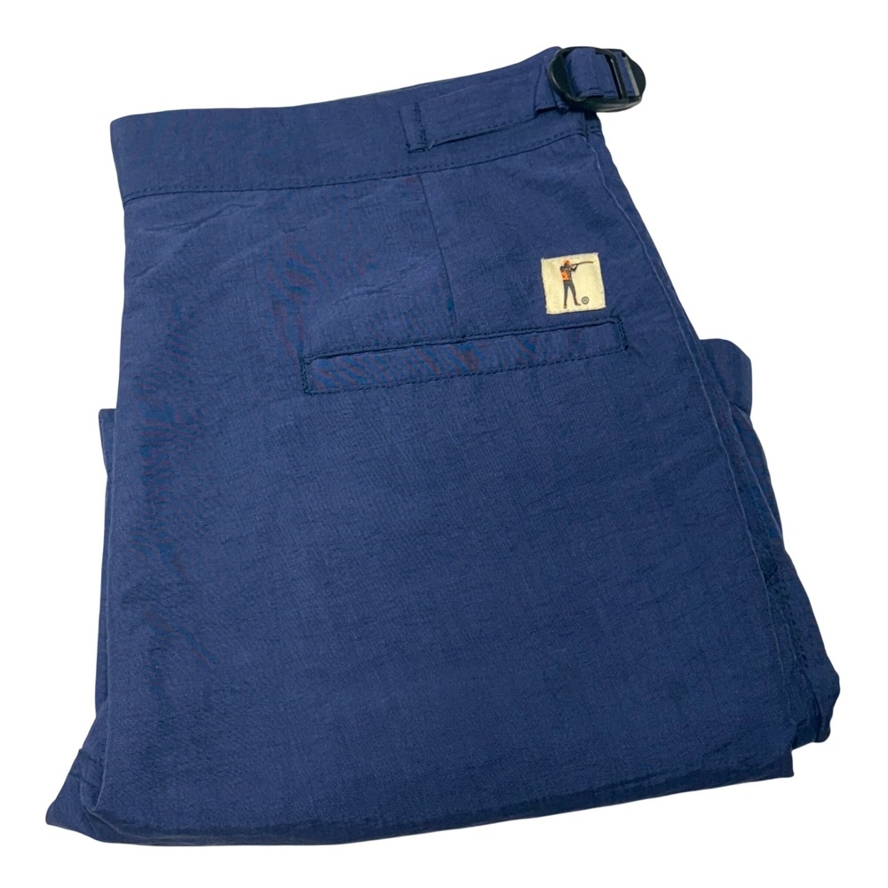 Ball and Buck The 6 Point Short Mens 28 Navy Blue Nylon Made in USA‎ Gorpcore